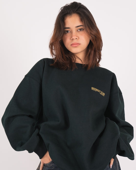 Discreet Club Green Sweatshirt