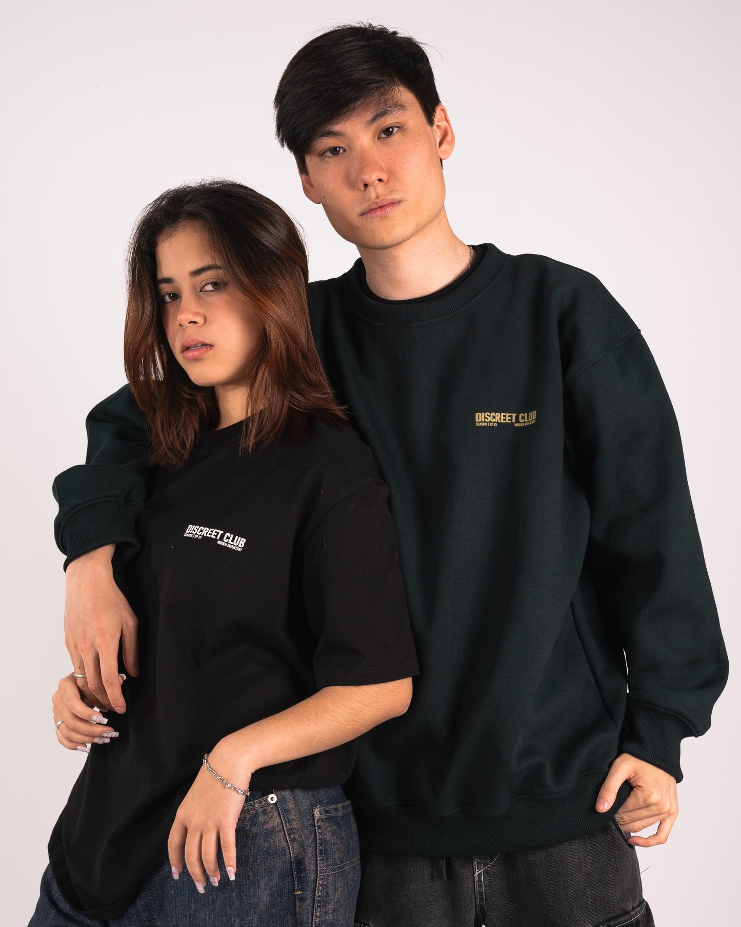 Discreet Club Green Sweatshirt