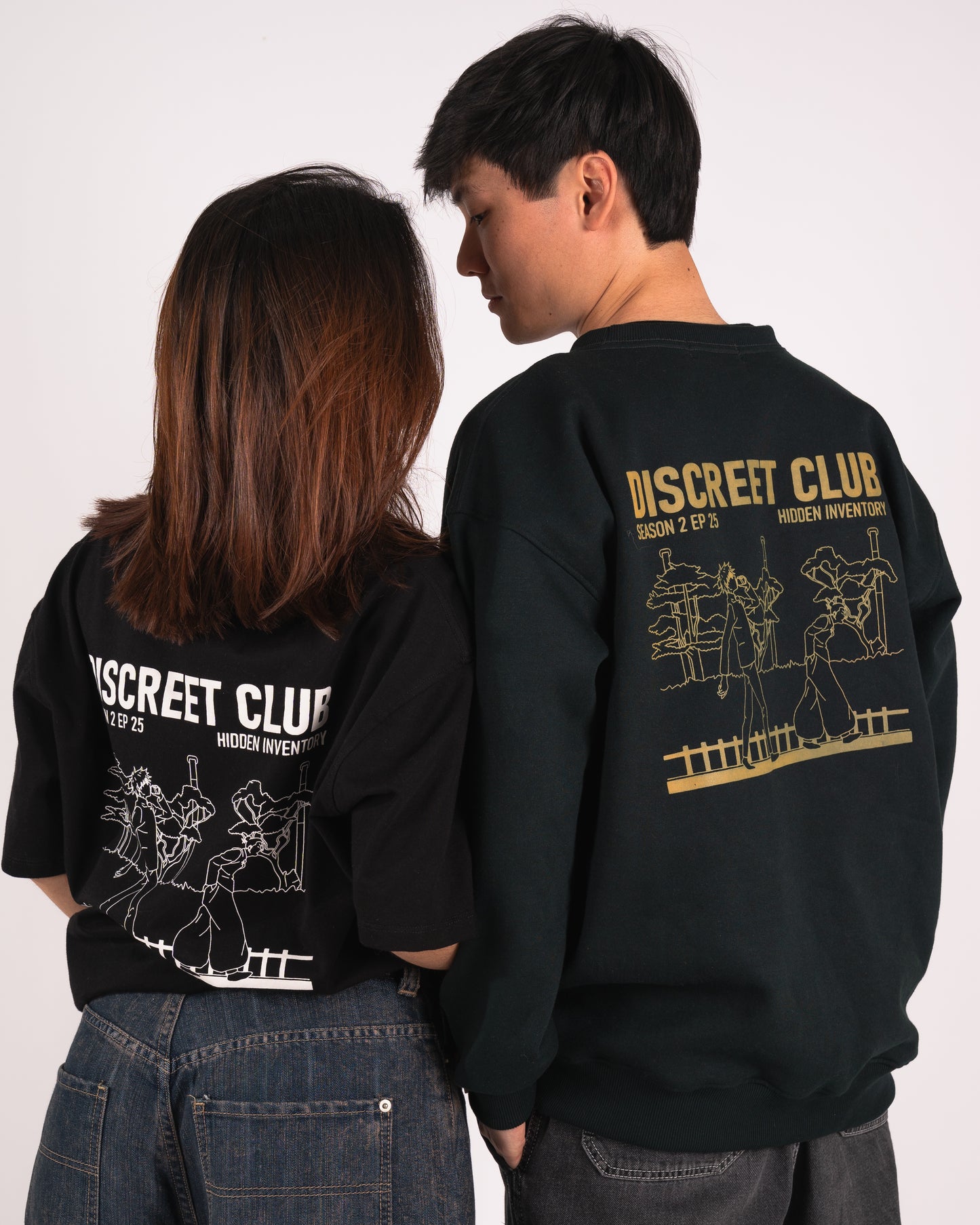 Discreet Club Green Sweatshirt