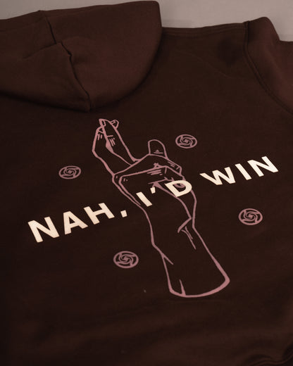 Domain Expansion Brown Hoodie