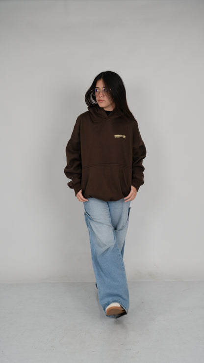 "Set your Heart Ablaze" - Demon Slayer Brown Hoodie