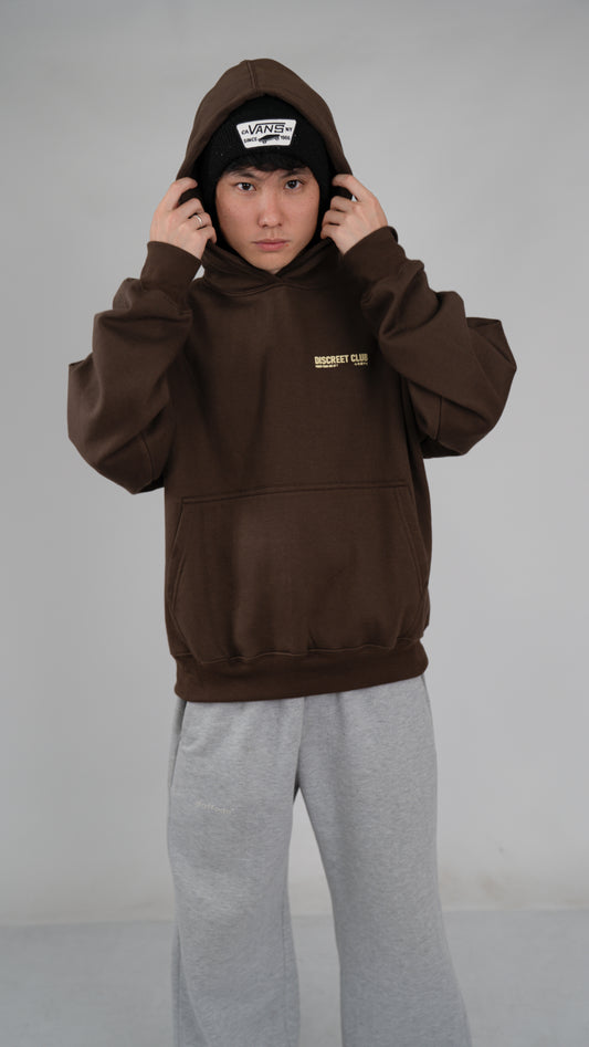"Set your Heart Ablaze" - Demon Slayer Brown Hoodie